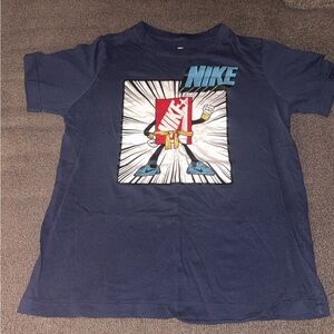 Nike Kids Navy Graphic Tee